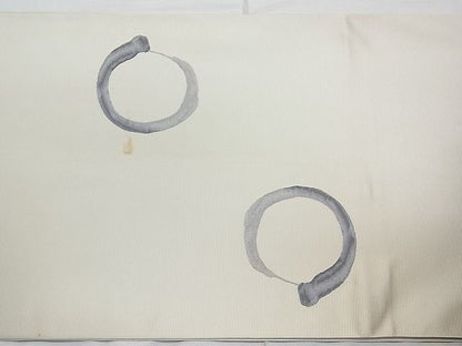 平和屋着物◎小森文雄の世界 太鼓柄袋帯 心 逸品 BAAI5641qt