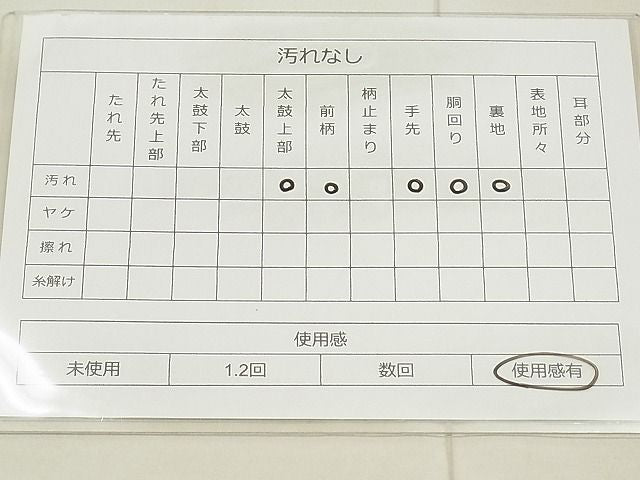平和屋着物◎小森文雄の世界 太鼓柄袋帯 心 逸品 BAAI5641qt