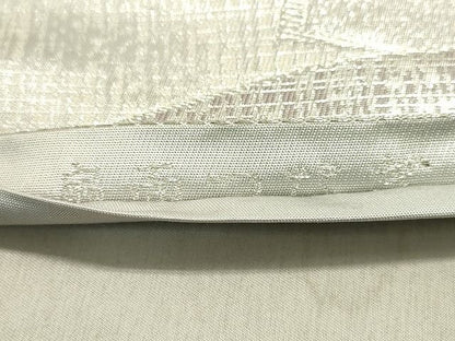 平和屋着物◎六通柄袋帯 扇面つなぎ 銀糸 逸品 DAAG4822fe