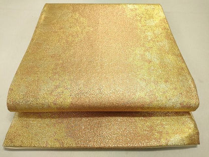 平和屋着物◎全通柄袋帯 霞間道 金糸 逸品 DAAG4827fe