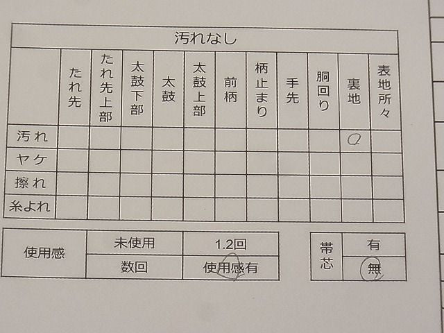 平和屋着物◎六通柄袋帯 檜扇文 金銀糸 逸品 CAAH2018dx