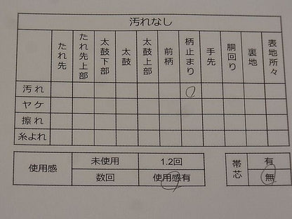 平和屋着物◎六通柄袋帯 唐織 青海波文 金糸 逸品 CAAH2026dx