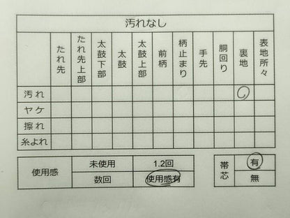 平和屋着物◎佐賀錦 六通柄袋帯 花鳥文 金糸 逸品 CAAE7380in