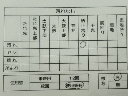 平和屋着物◎六通柄袋帯 舞扇格子文 金糸 逸品 CAAE7489in