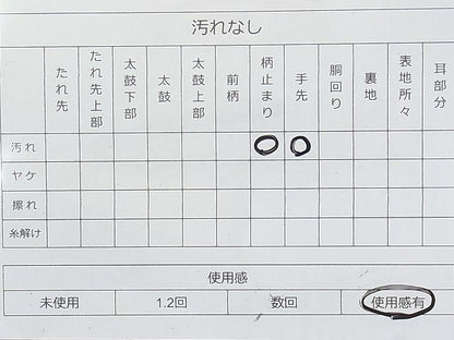 平和屋着物◎六通柄袋帯 破れ色紙箔散らし文様 金糸 逸品 BAAI9469sa