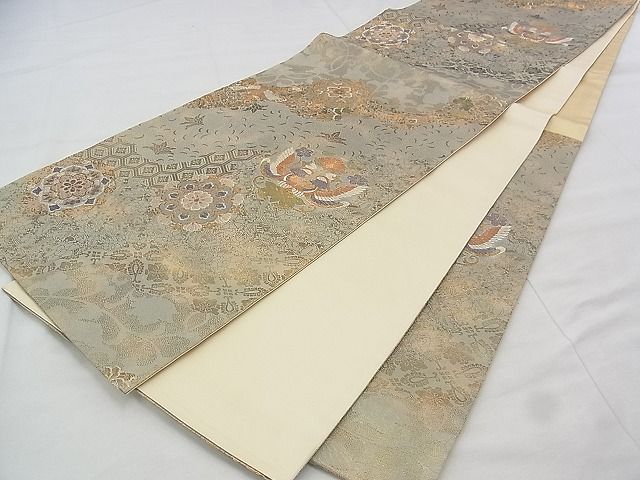 平和屋着物◎六通柄袋帯 美しき憧れ 金糸 逸品 BAAJ0674if