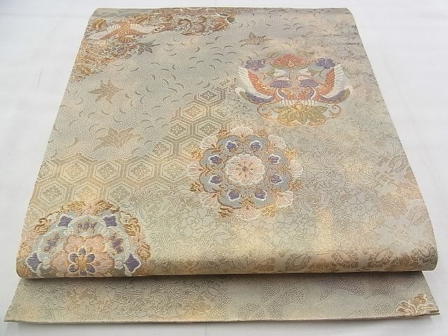 平和屋着物◎六通柄袋帯 美しき憧れ 金糸 逸品 BAAJ0674if