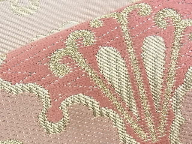 平和屋着物◎六通柄袋帯 唐織 上品錦 金糸 逸品 BAAJ1006if