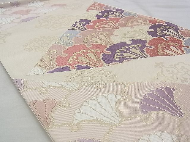 平和屋着物◎六通柄袋帯 唐織 上品錦 金糸 逸品 BAAJ1006if