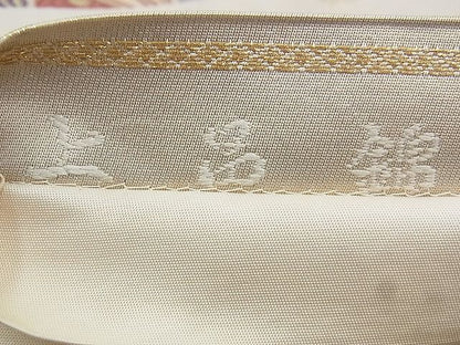 平和屋着物◎六通柄袋帯 唐織 上品錦 金糸 逸品 BAAJ1006if