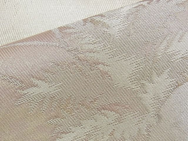 平和屋着物◎六通柄袋帯 はく錦 道長草花文 金銀糸 引箔 逸品 BAAJ1022if