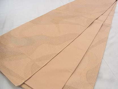 平和屋着物◎六通柄袋帯 櫛織り 道長文様 金糸 逸品 BAAJ1026if