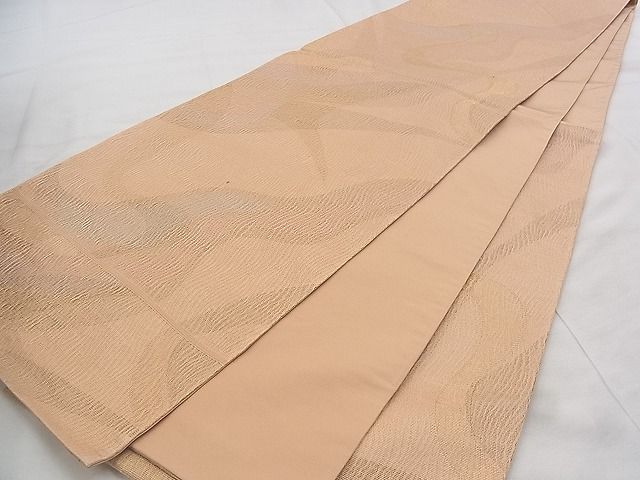平和屋着物◎六通柄袋帯 櫛織り 道長文様 金糸 逸品 BAAJ1026if