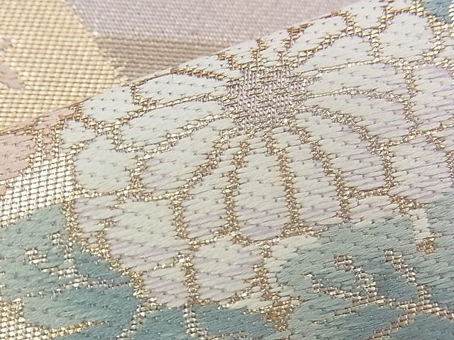 袋帯　和紙織　藍染　変わり流線模様　着物　062a p 袋帯 和紙織 藍染 変わり流線模様 着物 062a p - メルカリ