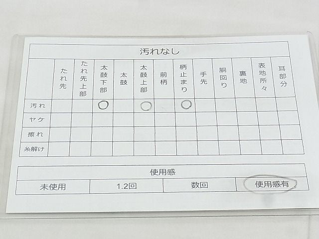平和屋着物◎六通柄袋帯 唐織 京名所風景文 銀糸 逸品 BAAJ1076if