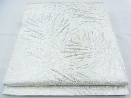 平和屋着物◎六通柄袋帯 浜松 銀糸 逸品 BAAI9959ns