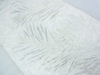 平和屋着物◎六通柄袋帯 浜松 銀糸 逸品 BAAI9959ns