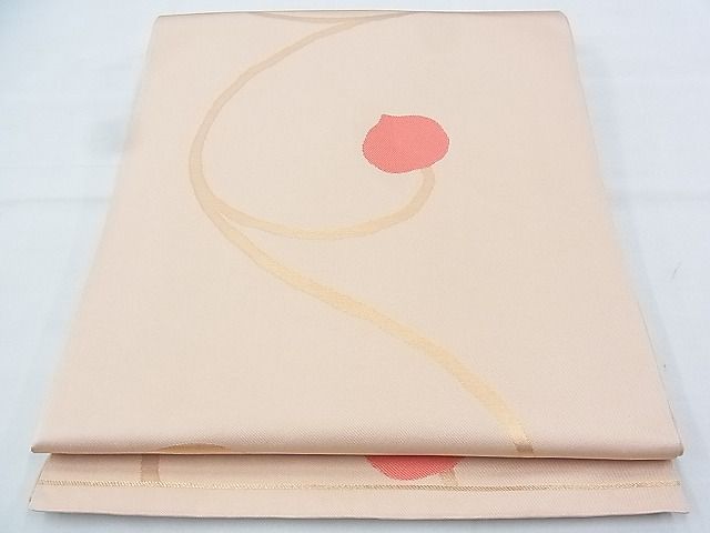 平和屋着物◎全通柄 本袋帯 唐草文様 逸品 BAAJ5407ns