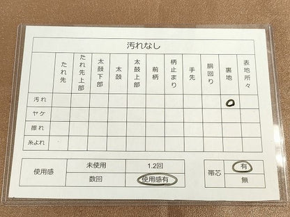平和屋着物◎六通太鼓柄袋帯 流水文 逸品 DAAH9750tw