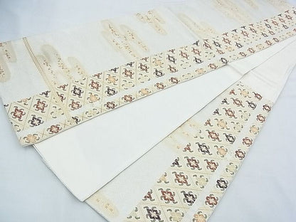 平和屋着物◎六通柄袋帯 福寿錦 金糸 逸品 BAAJ5522ns