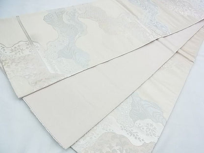 平和屋着物◎西陣 六通柄袋帯 道長文様 金銀糸 逸品 BAAJ5525ns