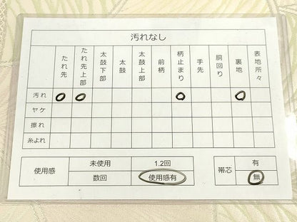 平和屋着物◎六通柄袋帯 松葉文 銀糸 逸品 DAAH9810tw