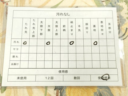 平和屋着物◎六通柄袋帯 人物風景花文 金糸 逸品 DAAH9830tw