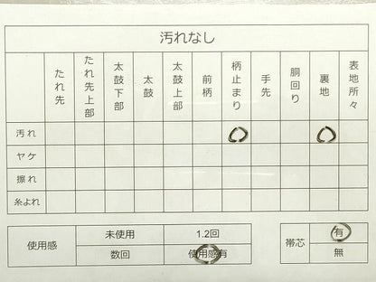 平和屋着物◎六通柄袋帯 立波文 金糸 逸品 DAAH4813yyy