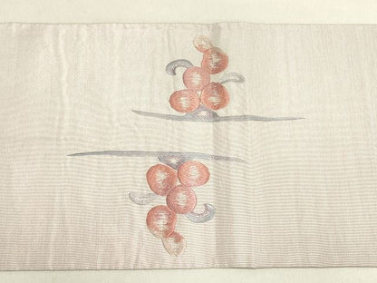 平和屋着物◎太鼓柄袋帯 総刺繍 抽象文様 逸品 DAAH4851yyy