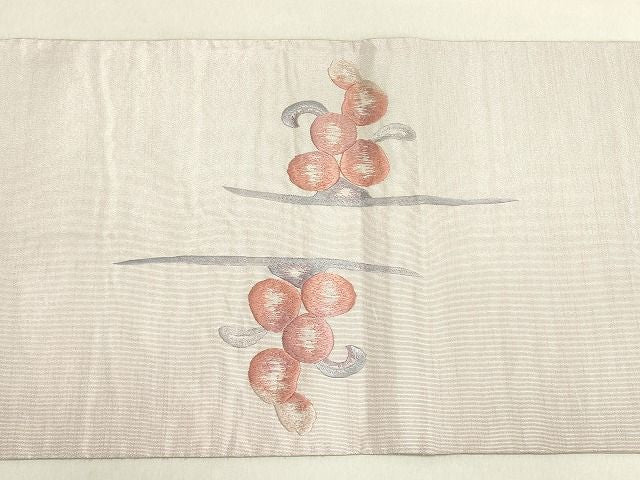 平和屋着物◎太鼓柄袋帯 総刺繍 抽象文様 逸品 DAAH4851yyy