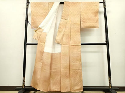 平和屋着物■付下げ　青海波地紋　暈し染　逸品　DAAI0504fe