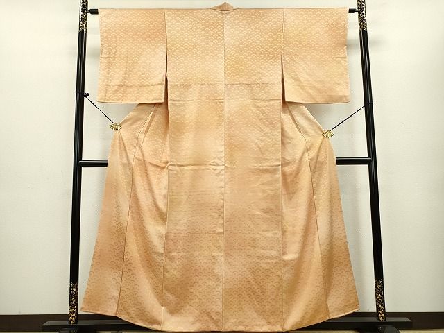 平和屋着物■付下げ　青海波地紋　暈し染　逸品　DAAI0504fe
