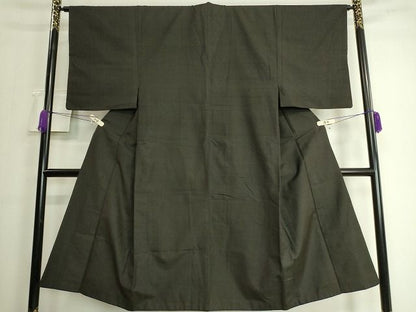 平和屋着物■男性 紬 格子柄 逸品 DAAG1440we