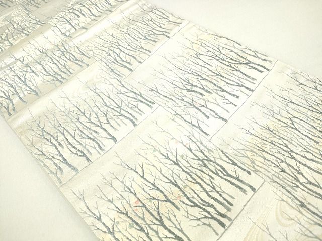 平和屋着物◎六通柄袋帯 立木隆昌 風景文 逸品 DAAG9748op