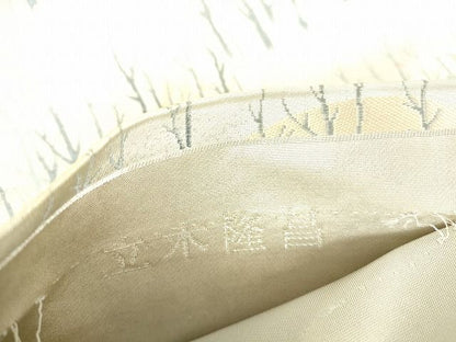 平和屋着物◎六通柄袋帯 立木隆昌 風景文 逸品 DAAG9748op