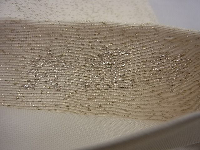 平和屋着物◎六通柄袋帯 玲瓏錦 金糸 逸品 BAAI6968cm