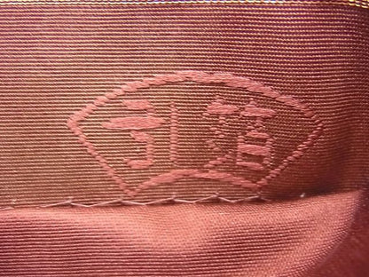平和屋着物◎六通柄袋帯 唐織 布久路裂集 引箔 逸品 BAAI6974cm