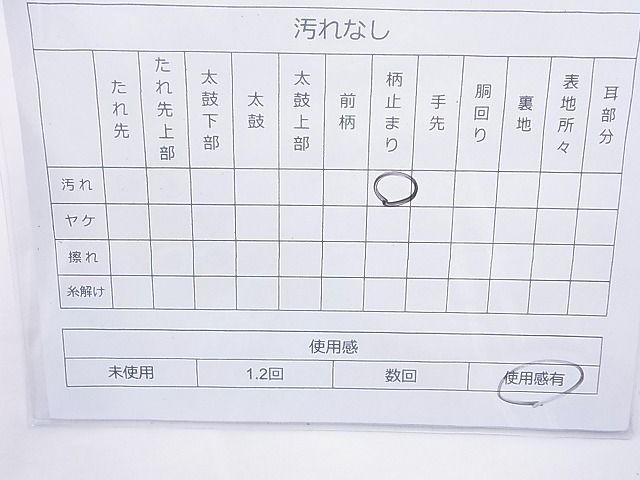 平和屋着物◎六通柄袋帯 唐織 遠山吉祥花文 金糸 逸品 BAAJ0945cm