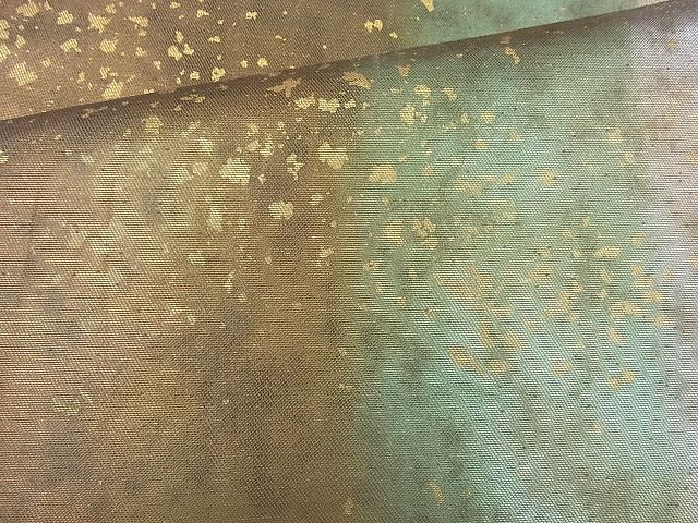 平和屋着物◎六通柄袋帯 箔散らし 金彩 引箔 逸品 BAAJ6764cm