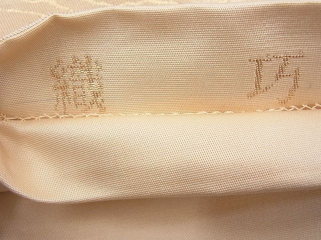平和屋着物◎六通柄袋帯 唐織 織功 金糸 逸品 BAAJ6750cm
