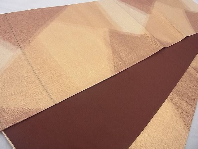 平和屋着物◎全通柄袋帯 切嵌文様 金糸 逸品 BAAJ6807cm