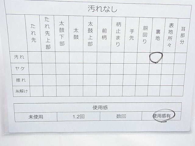 平和屋着物◎六通柄袋帯 唐織 流水花鳥文 金糸 逸品 BAAJ6793cm