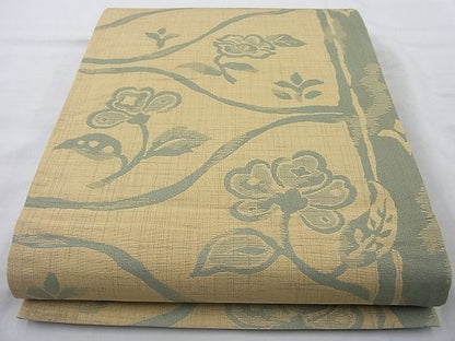 平和屋着物◎六通柄袋帯 更紗花文 逸品 BAAJ6834cm