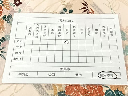 平和屋着物◎六通柄袋帯　唐織　舞楽菱一夢　金糸　正絹　逸品　AAAJ3862Bcy
