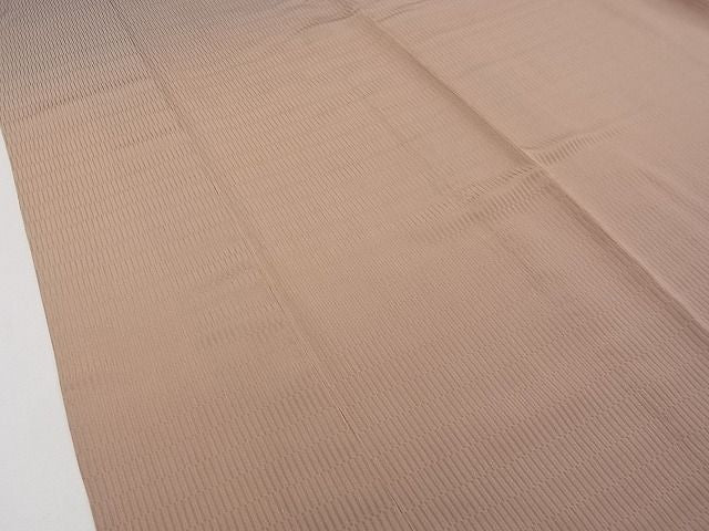 平和屋本店▽極上　伝統工芸士　曽根武勇　訪問着　お召地　単衣　暈し染め　西武百貨店扱い　逸品　CZAA0627s4
