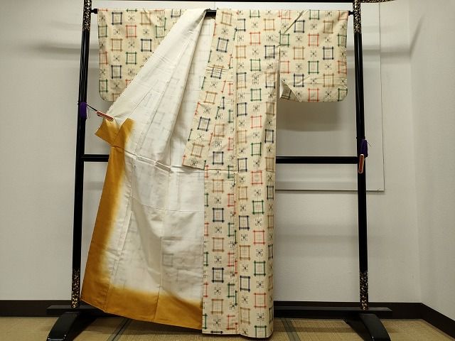 平和屋着物■上質な紬 吉祥文 逸品 CAAH7078dy