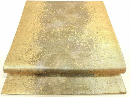 平和屋着物◎六通柄袋帯 霞文 金糸 引箔 逸品 DAAH9933tw