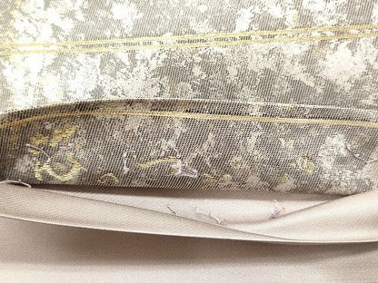 平和屋着物◎六通柄袋帯 箔のつどい 金銀糸 逸品 CAAF5924oy