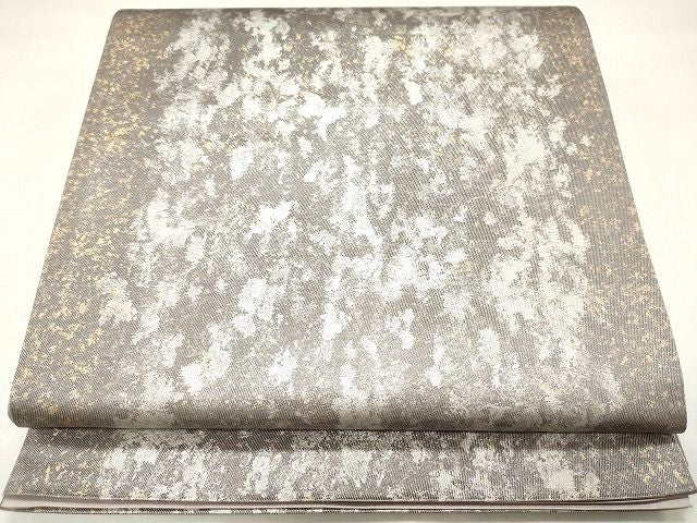平和屋着物◎六通柄袋帯 箔のつどい 金銀糸 逸品 CAAF5924oy