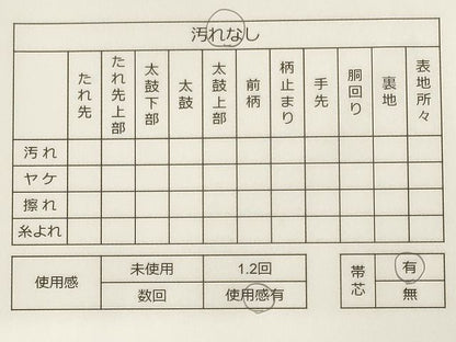 平和屋着物◎六通柄袋帯 松苑遊鶴文 金糸 逸品 CAAF5955oy